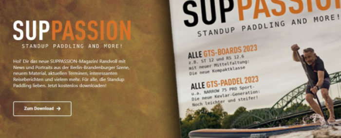 SUP Passion / Zeitschrift von GTS