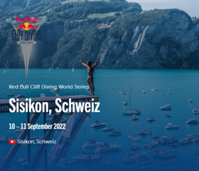 Red Bull Cliff Diving World Series 2022 in Sisikon Switzerland