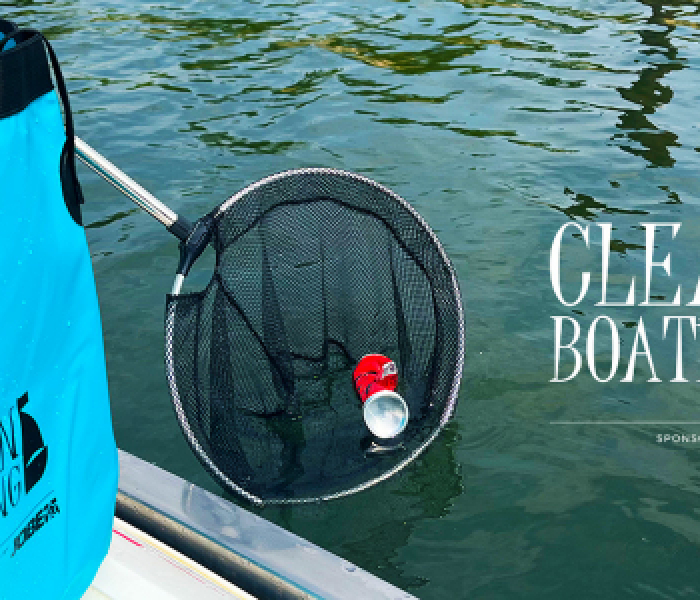 Jobe x Clean Boating Finshing Net and Bucket / a special gadget